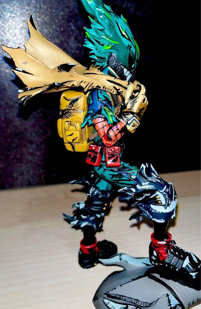 Amazon.co.jp: 僕のヒーローアカデミア 黒デク リペイントフィギュア